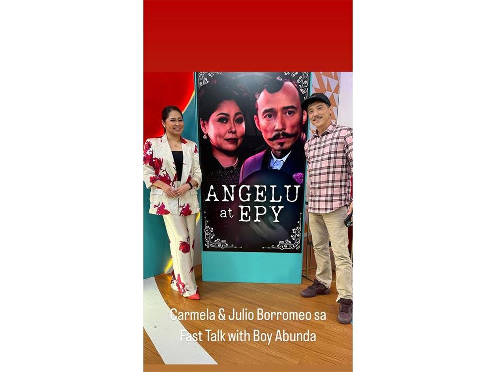 Angelu De Leon and Epy Quizon