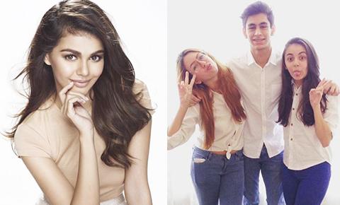 Janine, Maxene, Jessica, and Diego