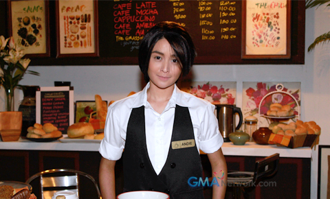 Fun moments with Aljur and Kris at the 'Coffee Prince' plug shoot