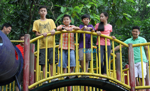 Scenes from the Station ID shoot (Part 3)