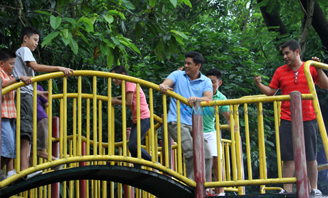 Scenes from the Station ID shoot (Part 3)