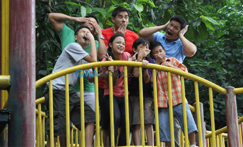 Scenes from the Station ID shoot (Part 3)