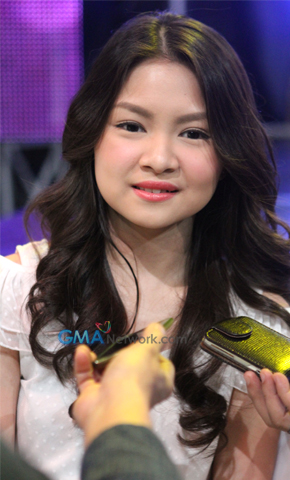 At the Press Conference for Luna Blanca