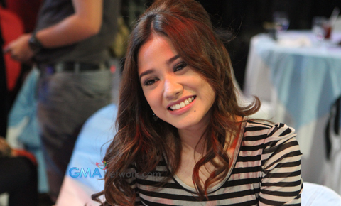 At the Press Conference for Luna Blanca