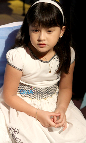 At the Press Conference for Luna Blanca