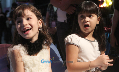 At the Press Conference for Luna Blanca