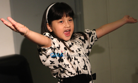 At the Press Conference for Luna Blanca