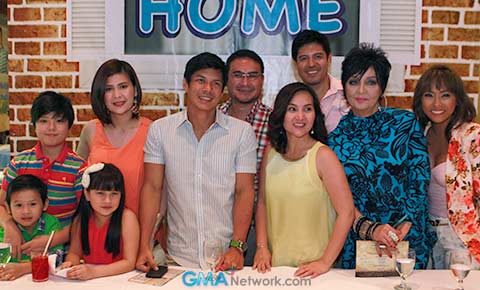 At the press conference of ‘Home Sweet Home’