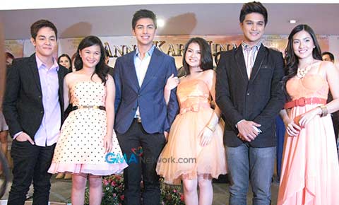 At the press conference of 'Anna Karenina'