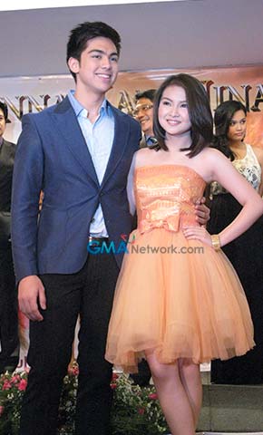 At the press conference of 'Anna Karenina'