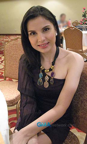 At the press conference of 'Anna Karenina'