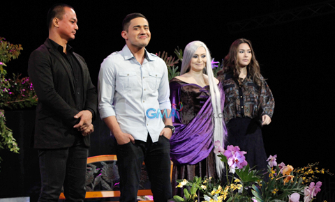 At the press conference of 'Aso Ni San Roque'