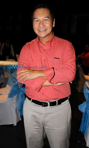 At the press conference of 'Aso Ni San Roque'