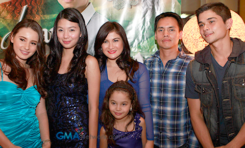 At the press conference of 'Bukod Kang Pinagpala'