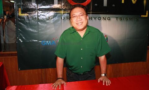 At the press conference of 'HOT T.V.'