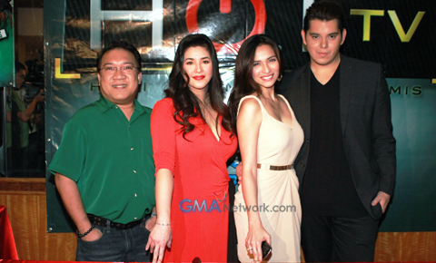At the press conference of 'HOT T.V.'