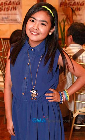 At the press conference of 'Agustin dela Cruz's Mga Basang Sisiw'