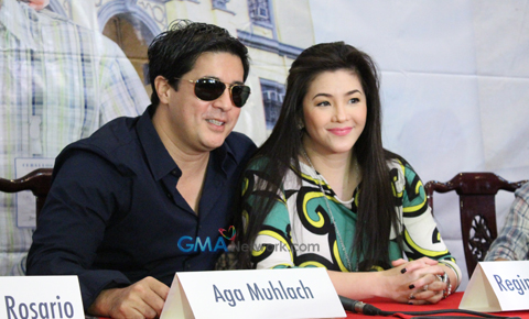 At the Press Conference of 'Of All the Things'