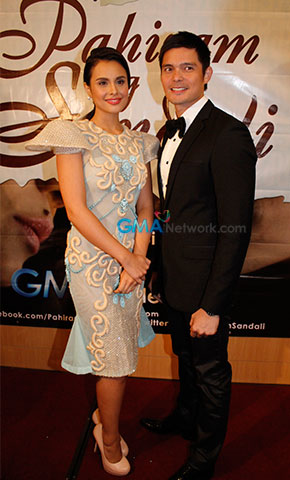 At the press conference of 'Pahiram ng Sandali'