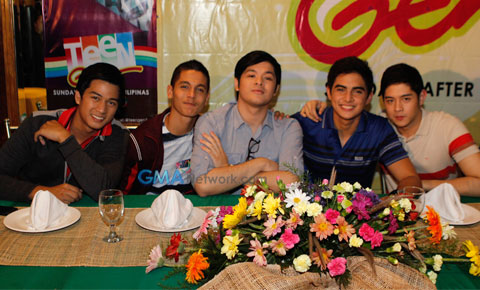 At the press conference of 'Teen Gen'