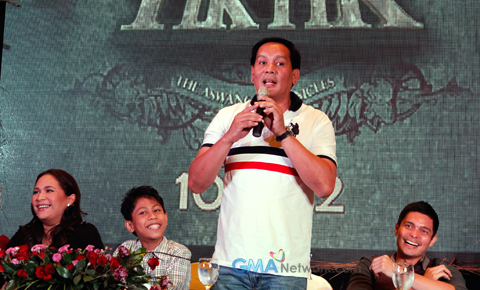 At the press conference of 'Tiktik: The Aswang Chronicles'