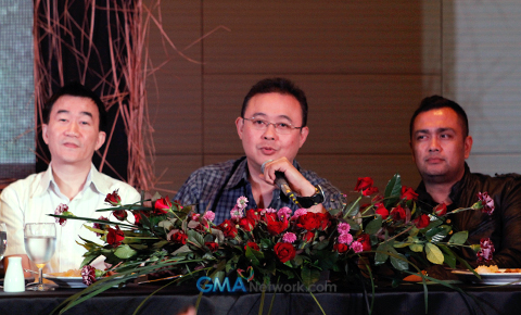 At the press conference of 'Tiktik: The Aswang Chronicles'