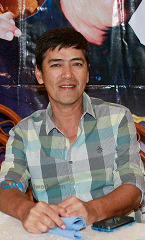 At the press conference of 'Vampire ang Daddy Ko.'