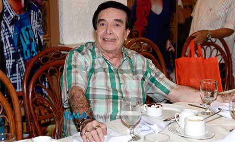 At the press conference of 'Vampire ang Daddy Ko.'