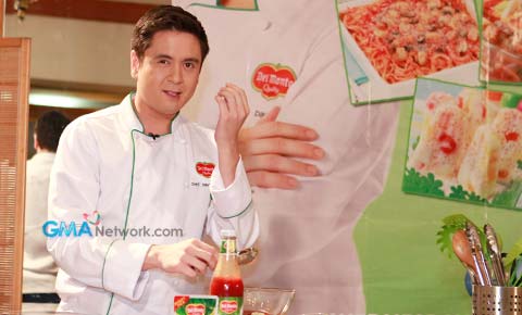 At the press conference of the new season of Del Monte Kitchenomics