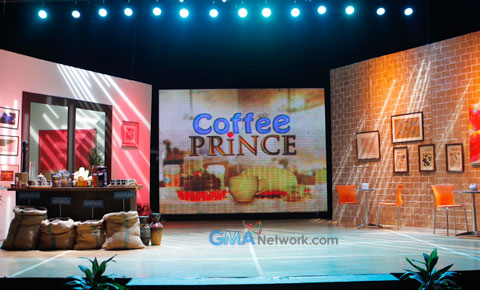 At the press conference of the Philippine version of 'Coffee Prince'
