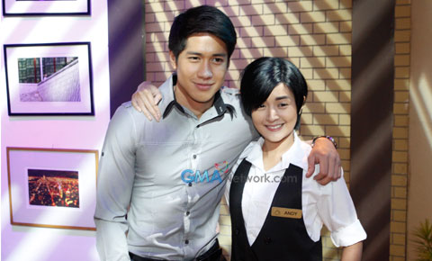 At the press conference of the Philippine version of 'Coffee Prince'