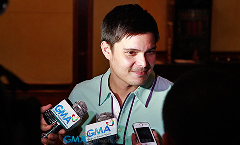 At the press conference with Dingdong, Miss Lorna and Max of 'Pahiram ng Sandali'