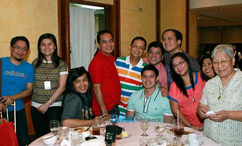 At the press conference with Dingdong, Miss Lorna and Max of 'Pahiram ng Sandali'