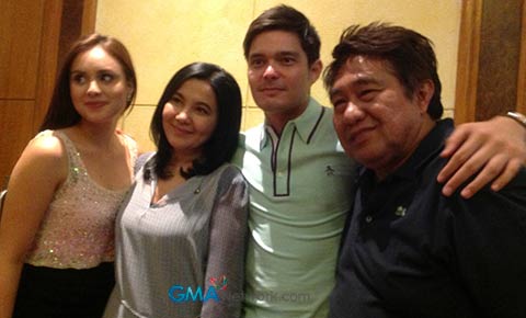 At the press conference with Dingdong, Miss Lorna and Max of 'Pahiram ng Sandali'