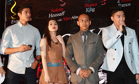 At the red carpet premiere of 'Sosy Problems'