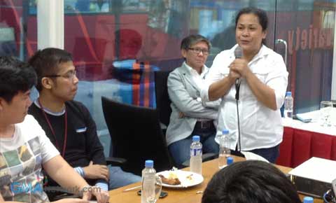 At the story conference of 'Kahit Nasaan Ka Man'