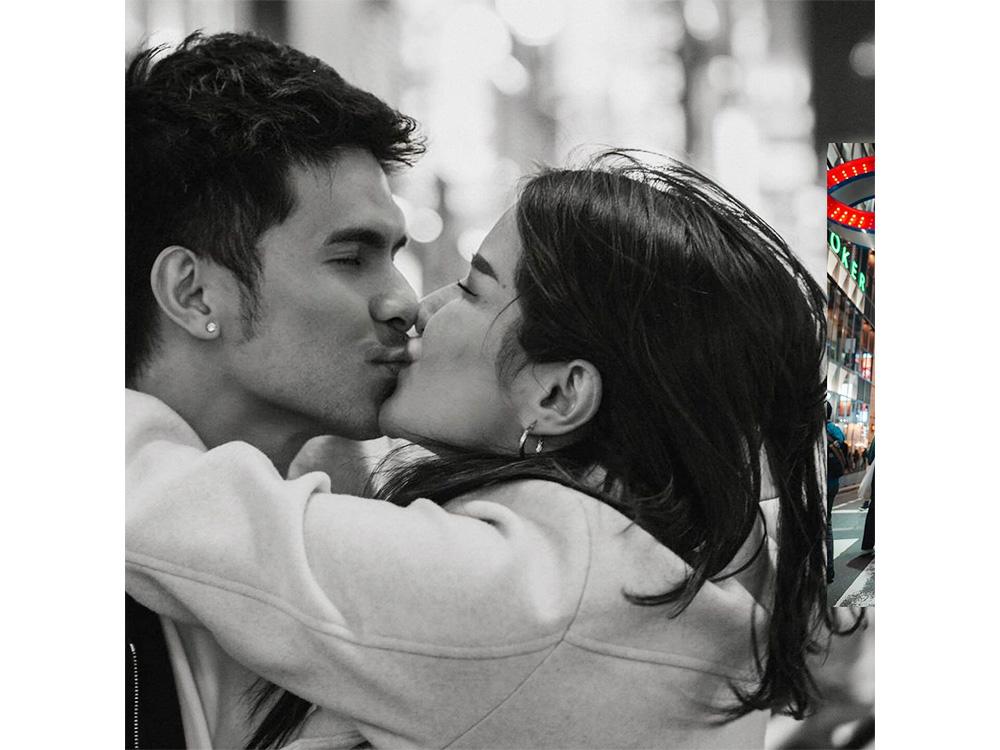 Kiefer Ravena and Diana Mackey