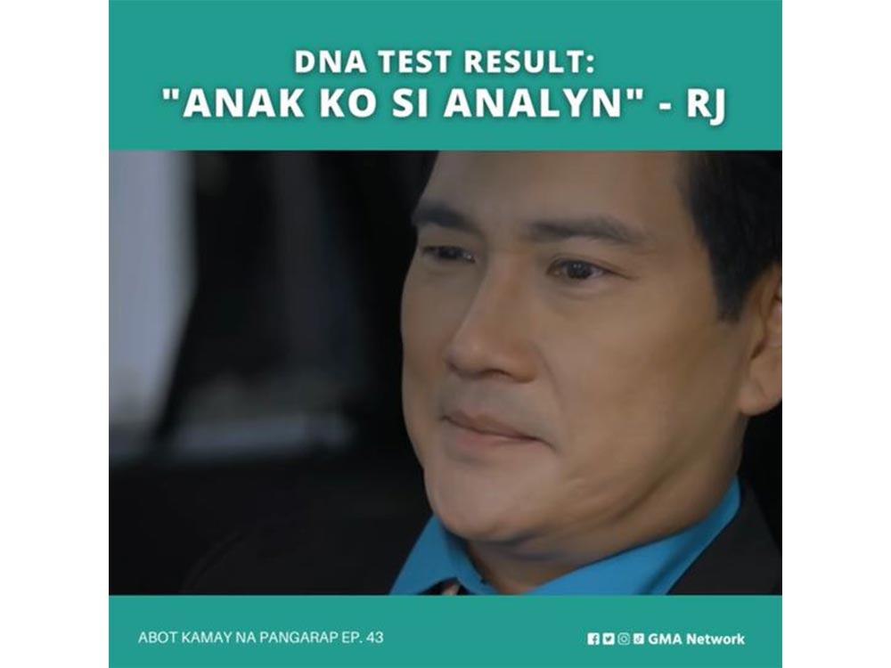 DNA test result