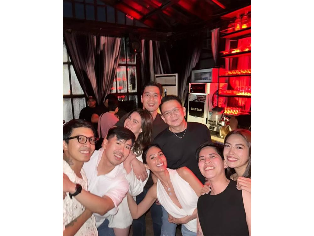 Gathering with friends