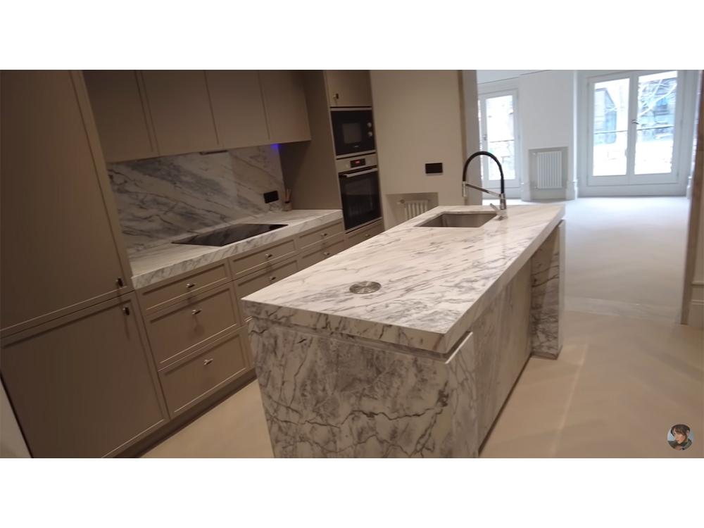 Marble countertop
