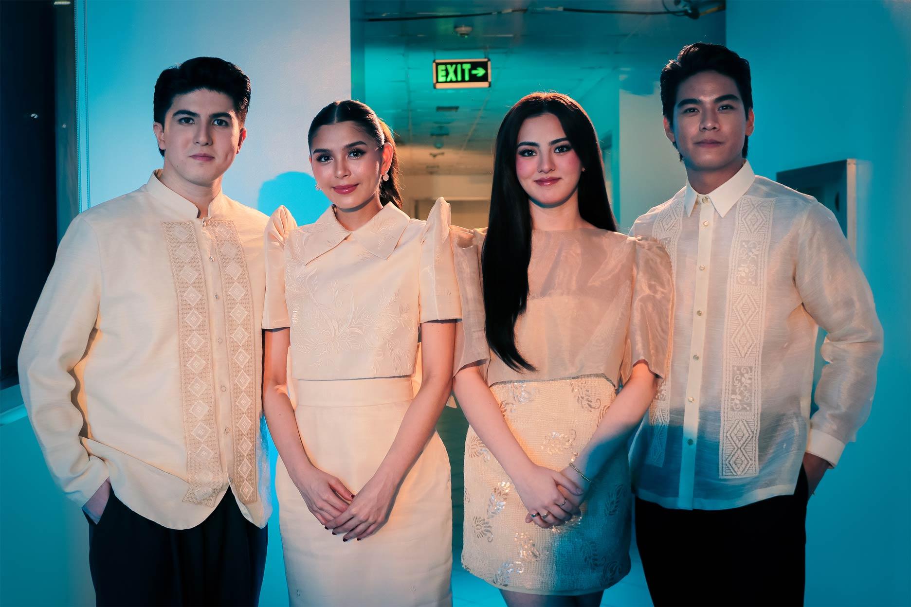 Mavy Legaspi, Ashley Ortega, Cassy Legaspi, Michael Sager