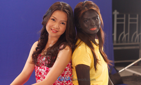 Behind the Scenes at the plug shoot for Telebabad Q2 launches