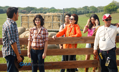 Behind the Scenes at the plug shoot for Telebabad Q2 launches