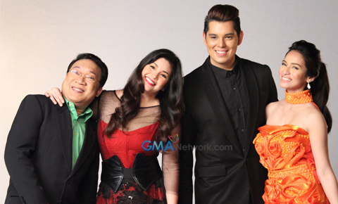 Behind the scenes at the pictorial of 'HOT T.V.'