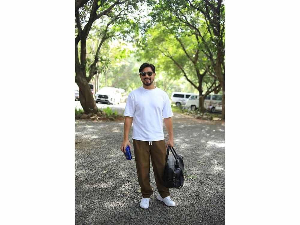 Ready for his new role