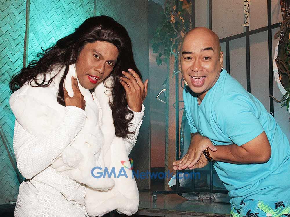 Jerald Napoles at Wally Bayola