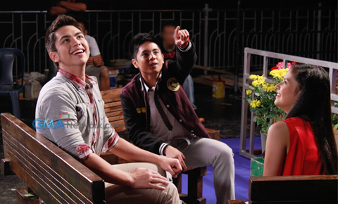 Behind the Scenes with the cast of Mariposa at the Telebabad plug shoot