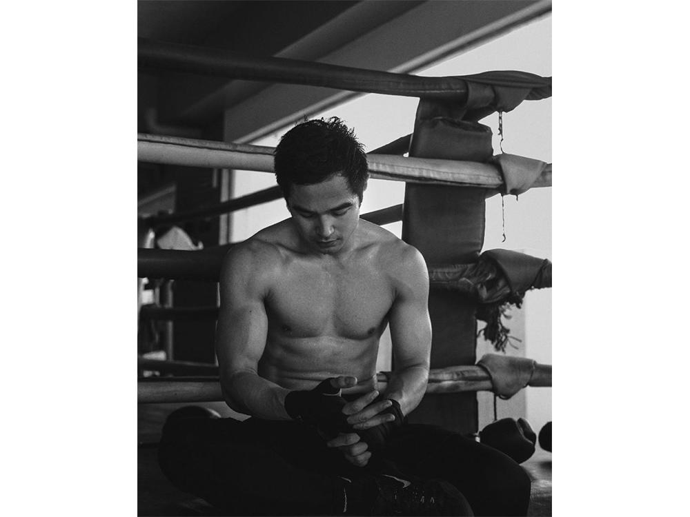 Portrait of a fighter