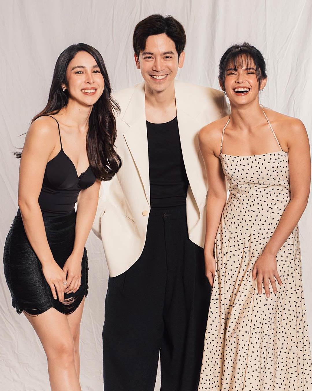 Julia Barretto, Joshua Garcia, and Bianca Umali