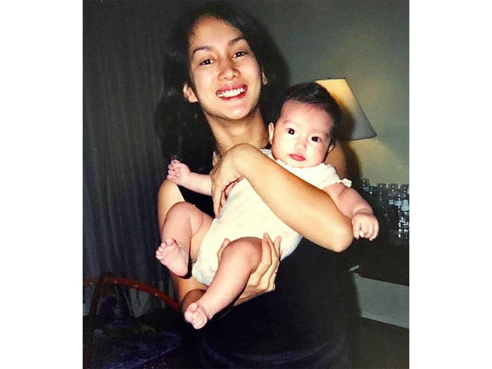 Mom for the first time